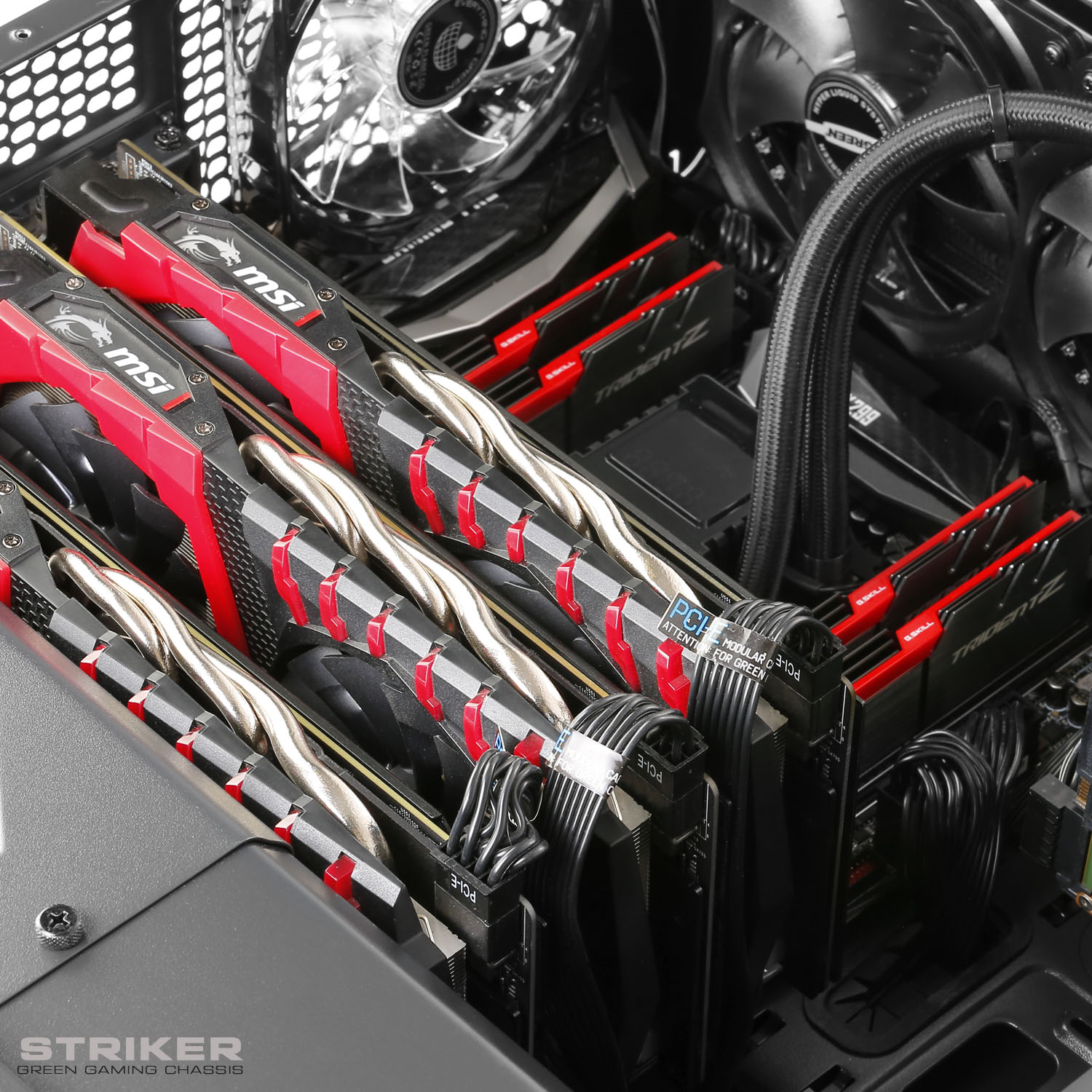 کیس گیم استرایکر Striker Gaming Chassis with USB Type-C