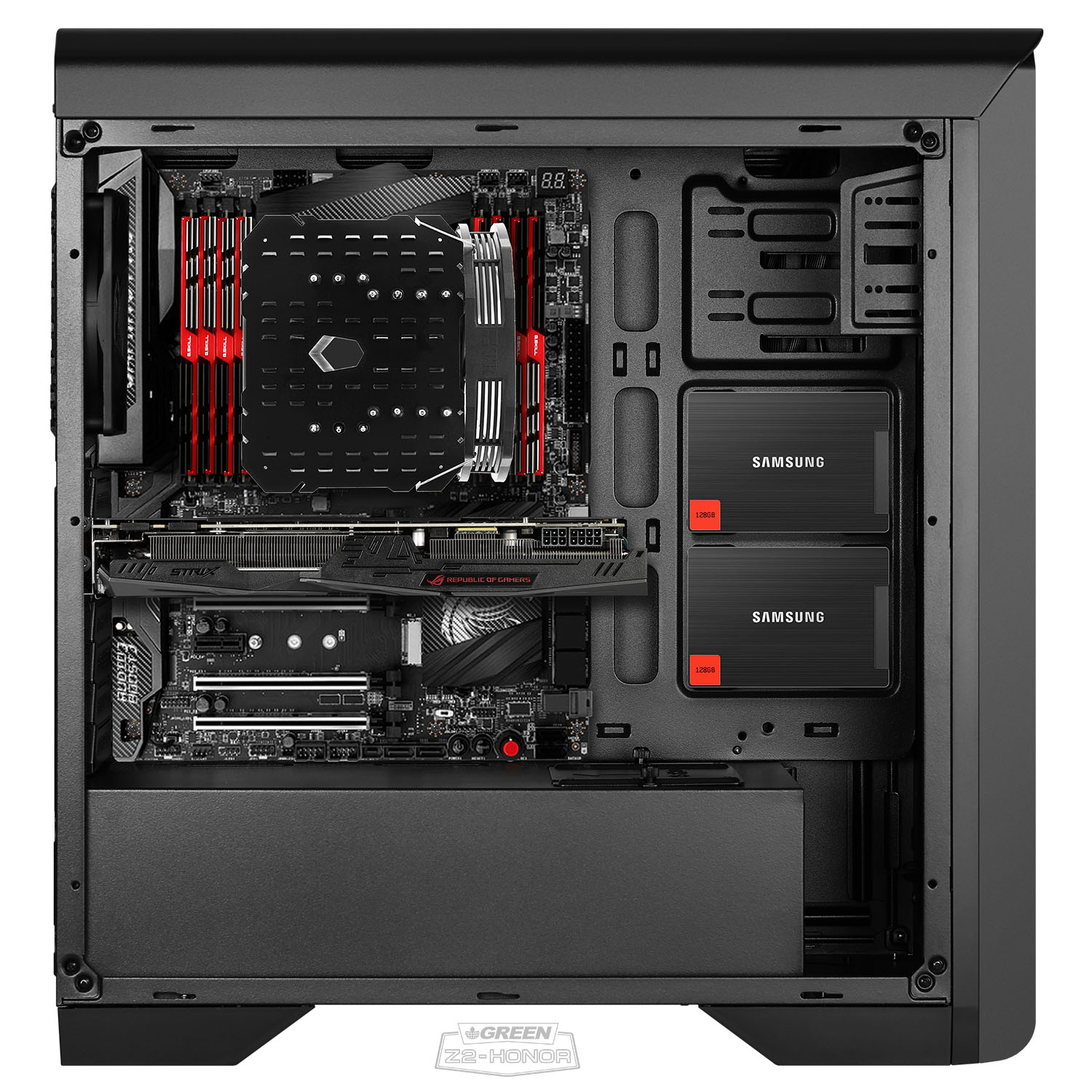 کیس زد 2 هانر گرین Z2_Honor_PC_Case